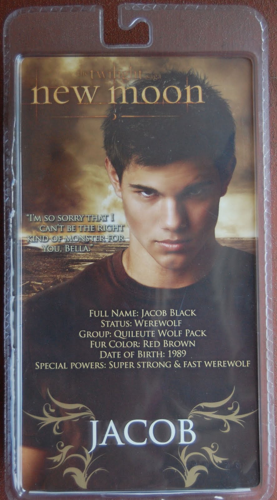 Chocolate Covered Action Figures The Twilight Saga New Moon series 2 Jacob Black