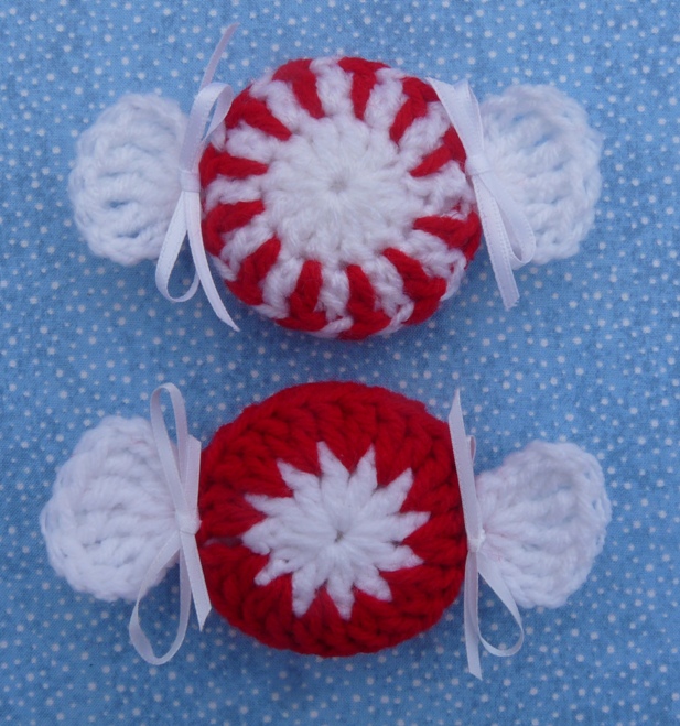 Whiskers & Wool Peppermint Parade Christmas Ornaments New Pattern in