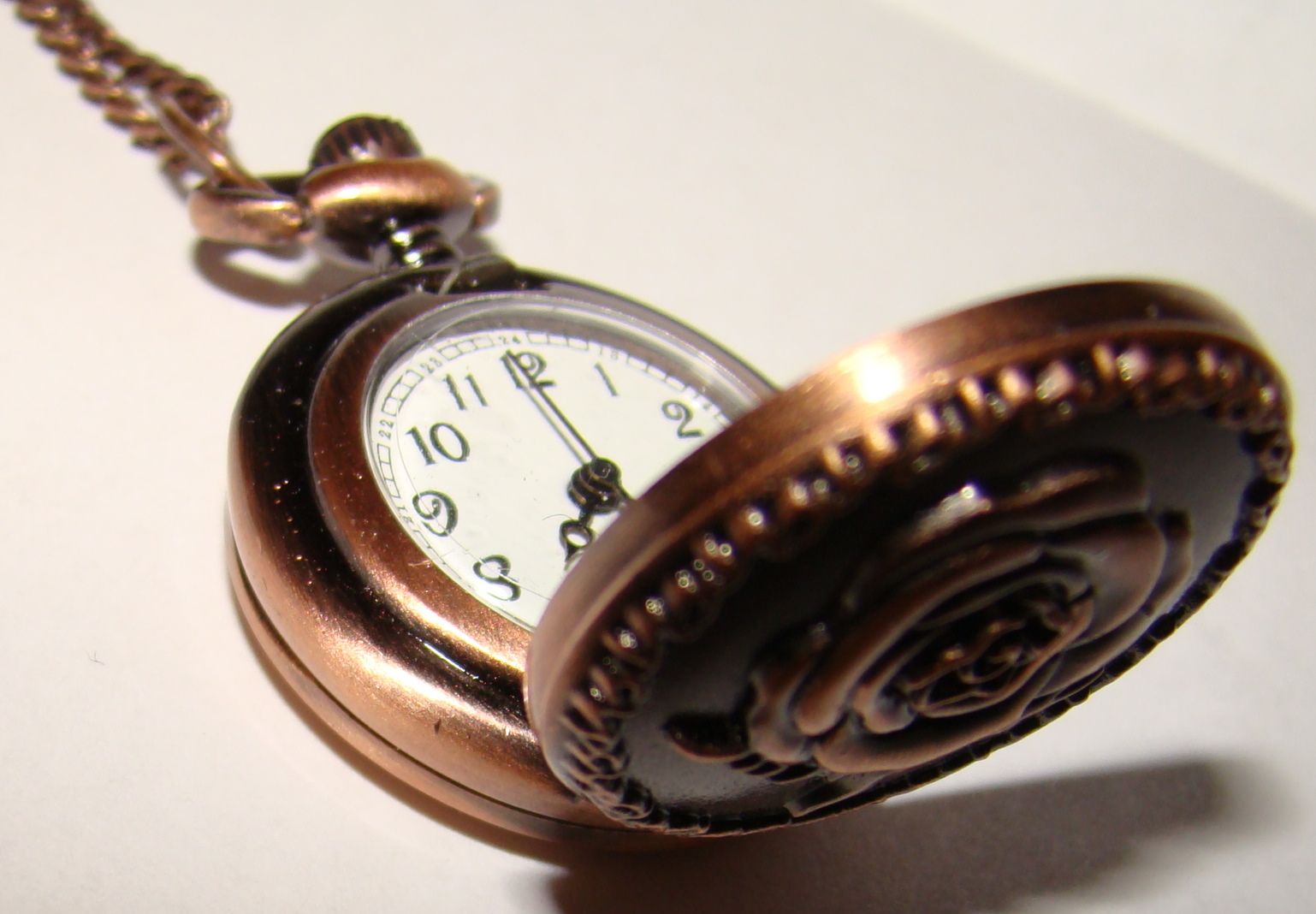 A Bead A Day: Rose Covered “Pocket Watch” Locket