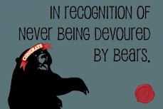 Never been devoured by bears award
