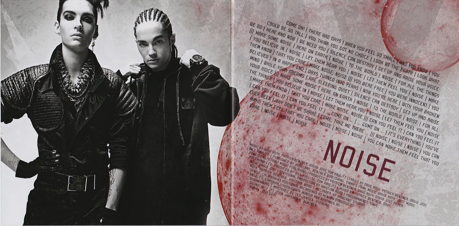 Tokio Hotel Malaysia: HQ SCANS: Darkside Of The Sun album booklet!