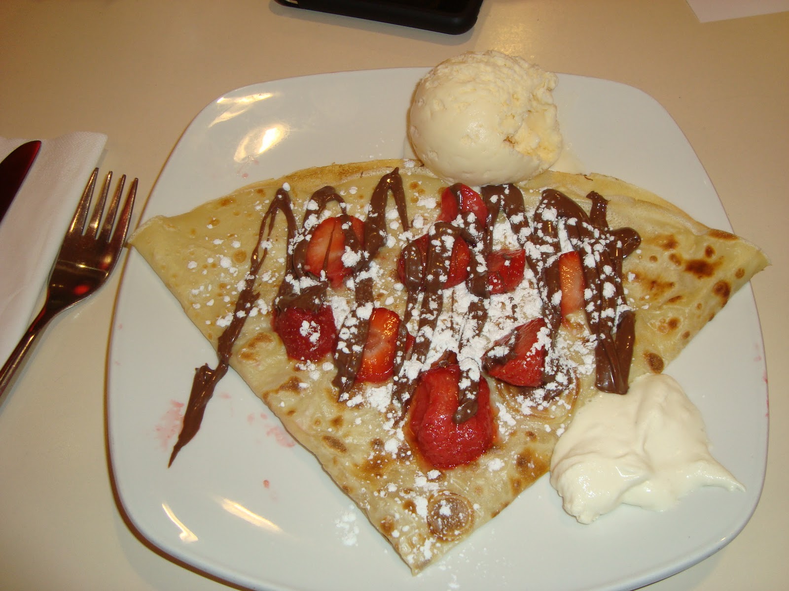 Irlanda Colorida Blog The Half Moon, crepes, em Dublin...