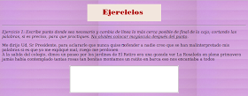 Actividades: el punto