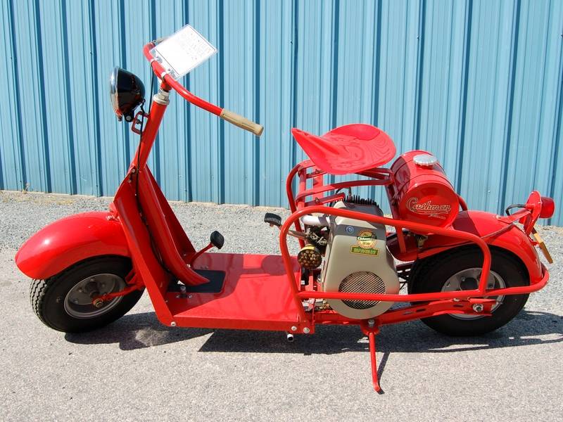 MOTORCYCLE 74 Cushman scooters