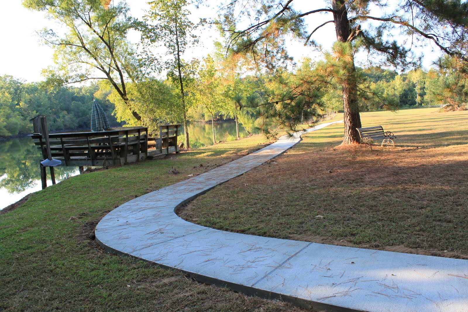 Bridgewater Farms Our wheelchair pathway takes shape