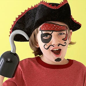 Como hacer maquillaje de pirata ~ 