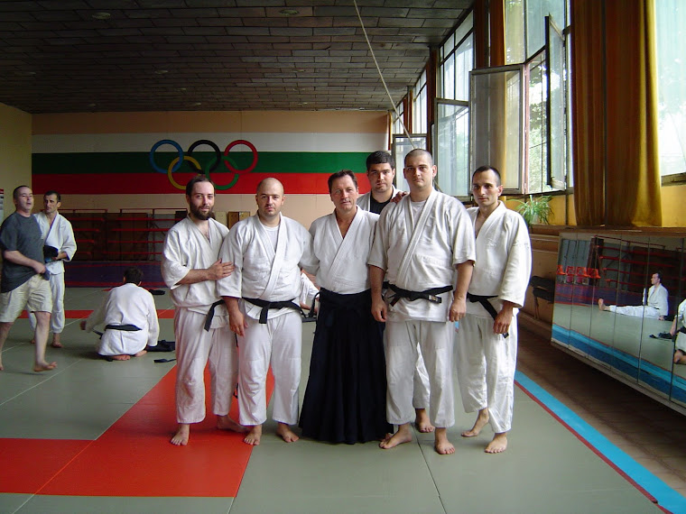 Cu Tissier sensei și un grup de prieteni (Ștefan Serafim, Sorin Despa, Mihai Vladu, George Stoian)