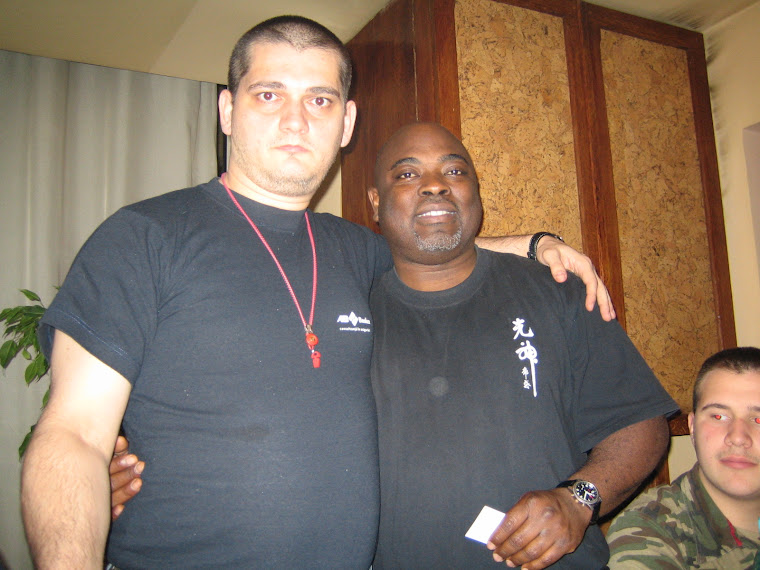 Cluj, 2006 - cu maestrul Michel Gollo, 6 dan