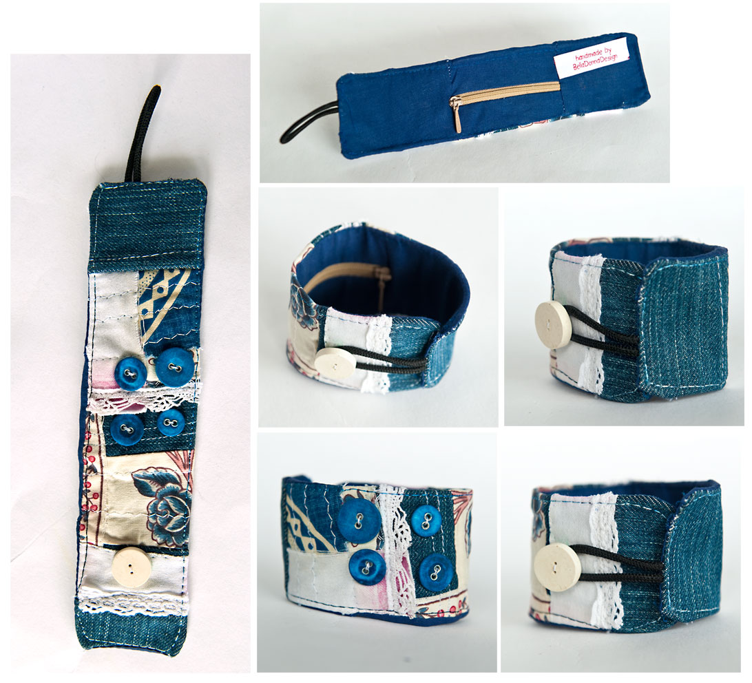 Beate's Fabric Art Wristlet's & Cuff's