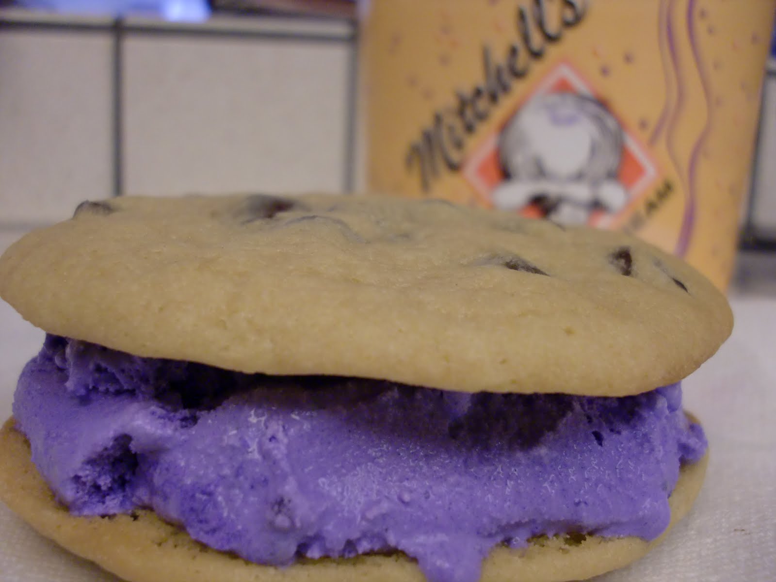 Little Bahay Chocolate Chip & Ube Ice Cream Sandwiches