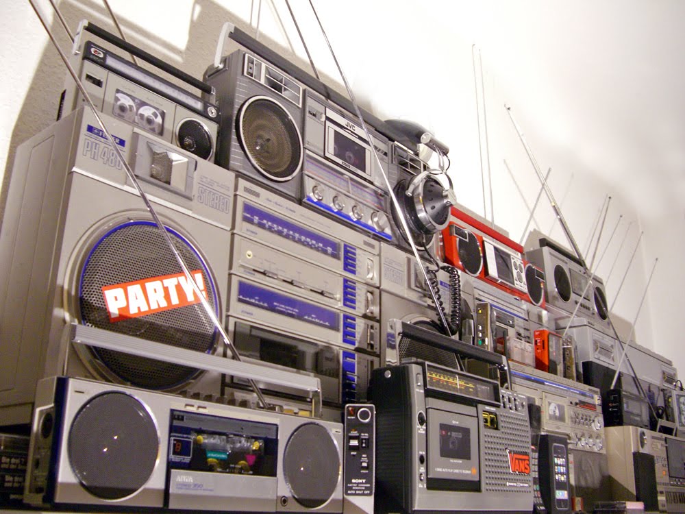 Pack Rat What the hell is a ghettoblaster?