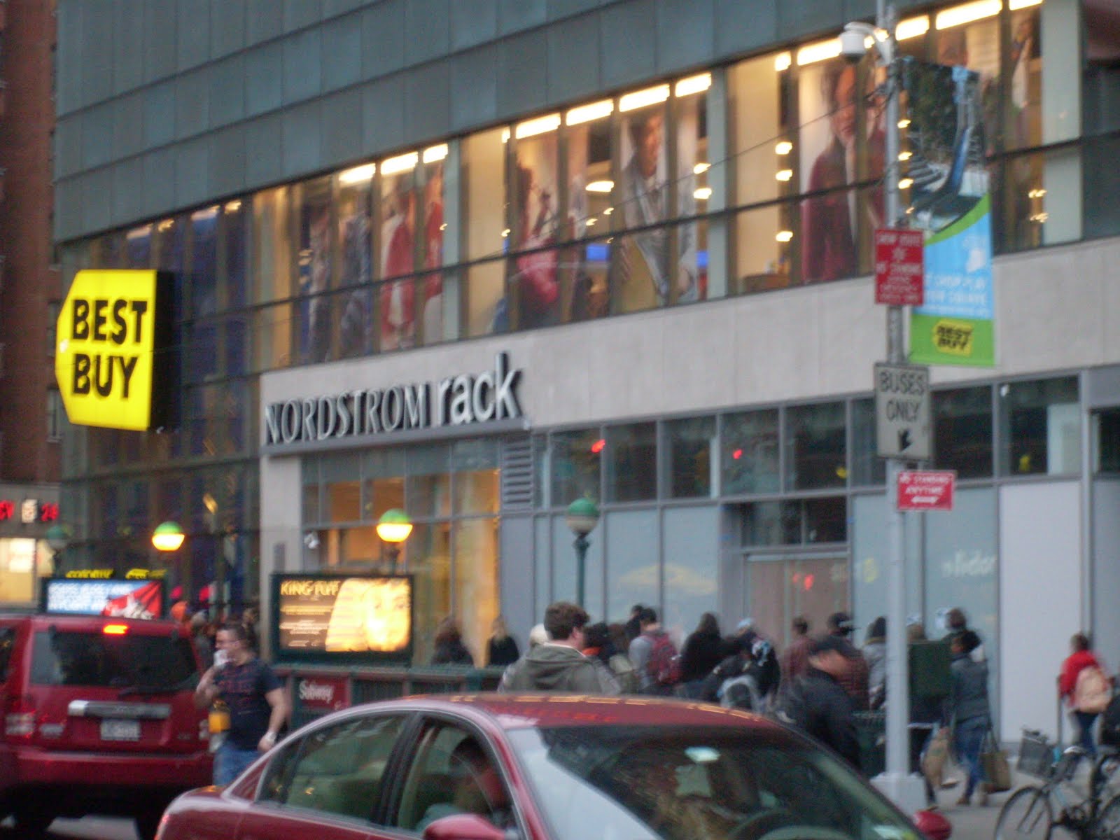 evinascott Nordstrom Rack in NYC