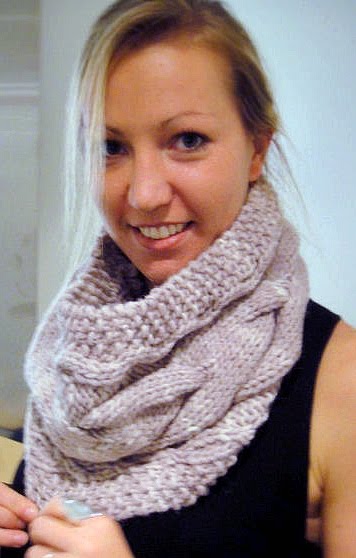 Knitting With Sandra Singh: Sculpted Cowl Pattern, Kit & Giveaway!