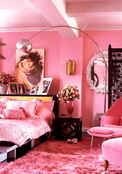 LOVING MY JET LAG...: Pink Apartment in NYC