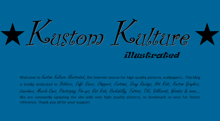 Kustom Kulture illustrated
