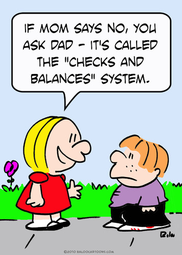 BALOO'S CARTOON BLOG: Checks and Balances cartoon