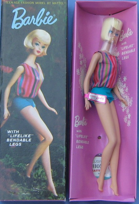 THE REVIEW: 1965 Girl Barbie Doll, Stock