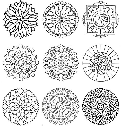 Small Mandala Coloring Pages Coloring Pages