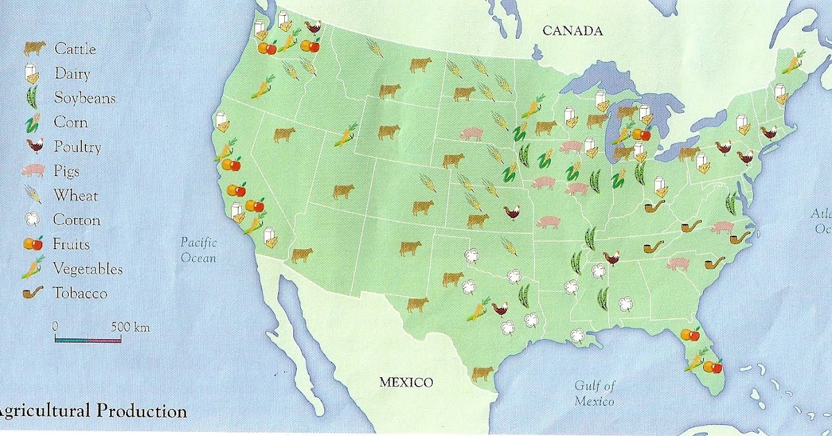 Economic Resource Map Of The United - Scan0006