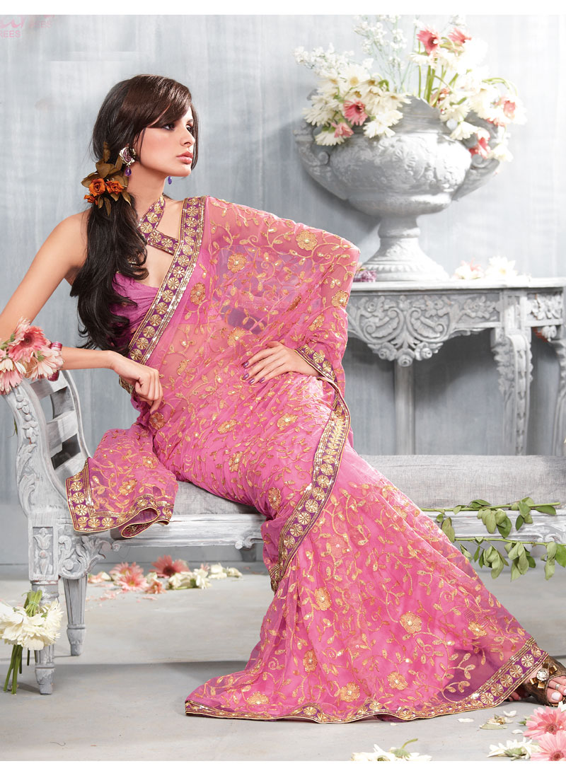 party wear saree 2018