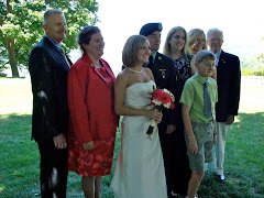 Mangelsdorfs, bride & groom.  Geoff, Amy,Tarryn, Austin, Linda Lee,Linda, young Pete & Fred