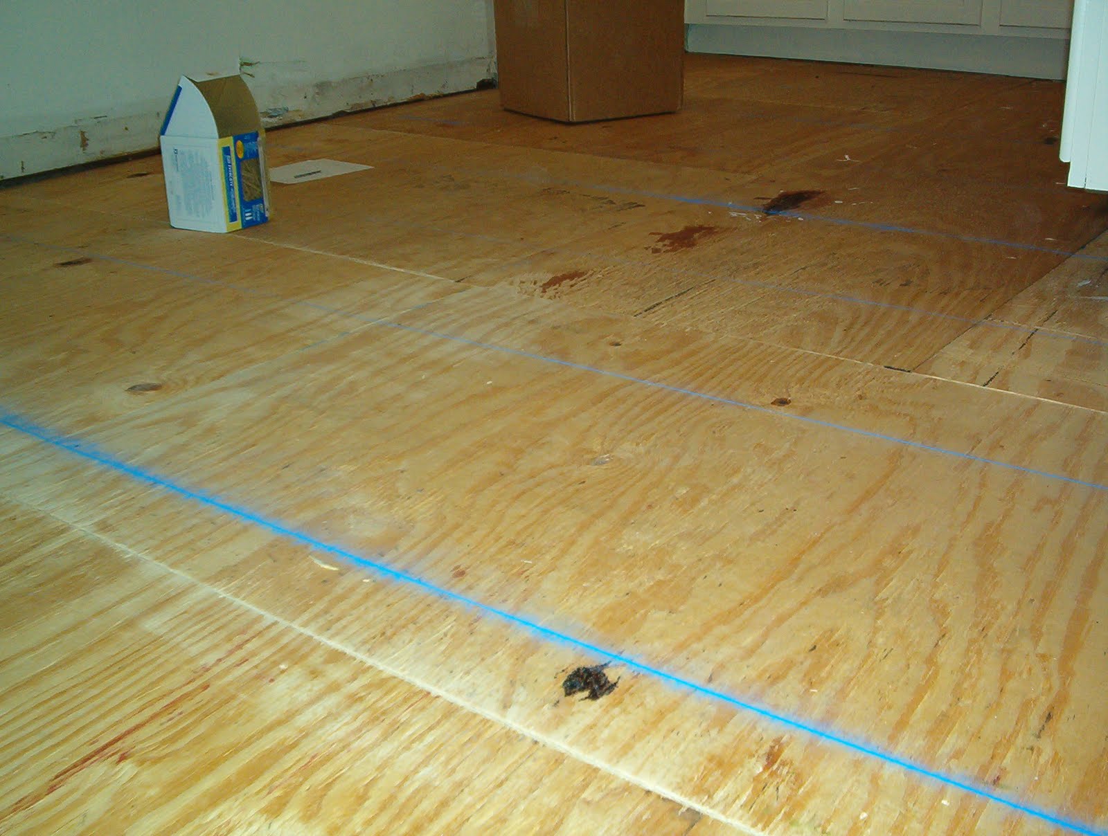 The Claim Shanty Plywood Underlayment!!!