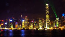 Hong Kong at night