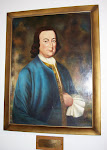 Oil portrait of George Mason in Mason County courthouse