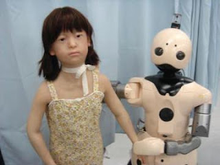 talk to a robot girl