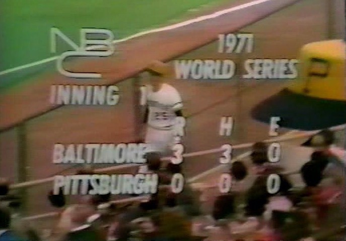1971 World Series, Game 7: Pirates @ Orioles 