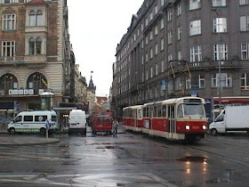Tram in Prague