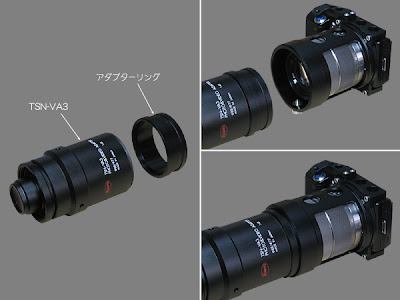 sony nex-5 digiscoping kowa spotting scope