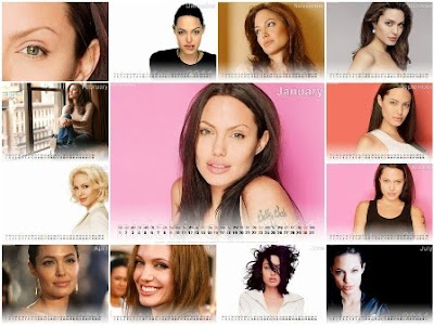 Angelina Jolie Calendar 2011