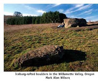 Fuente: http://www.glaciallakemissoula.org/virtualtour/erratics.html Rocas trasportadas por la riada.