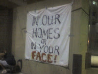 banner - in our homes or in your face!