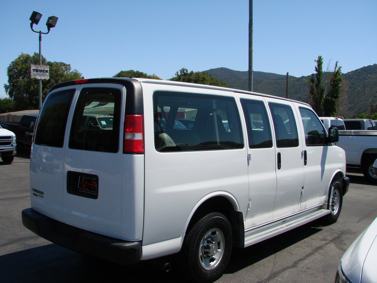 Diapers for Three: Our Big White Van