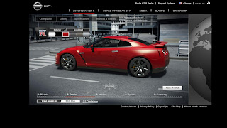 Nissan gt-r configurater