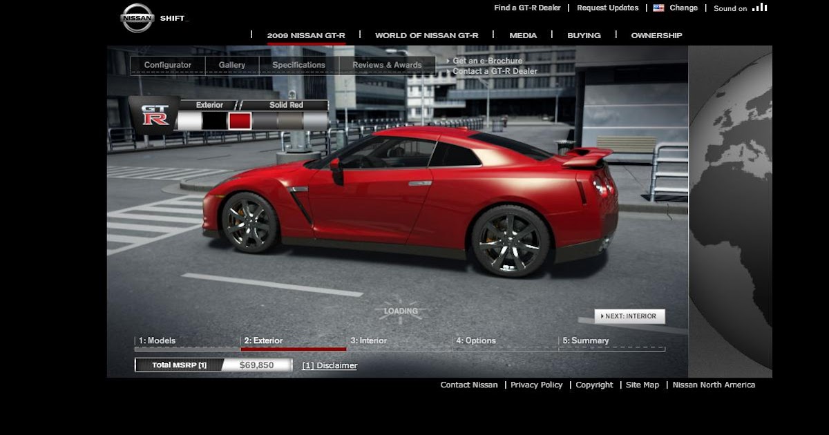 Nissans For Sale >> Nissan GT-R Configurator - 2009gtr.com Nissans For Sale >> Nissan GT-R Configurator - 2009gtr.com