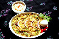 Mutton Pulao (Malabar Cuisine) / Malabar Mutton Pulao recipe / Mutton Pulao Malabar Style recipe / Mutton Pulao recipe