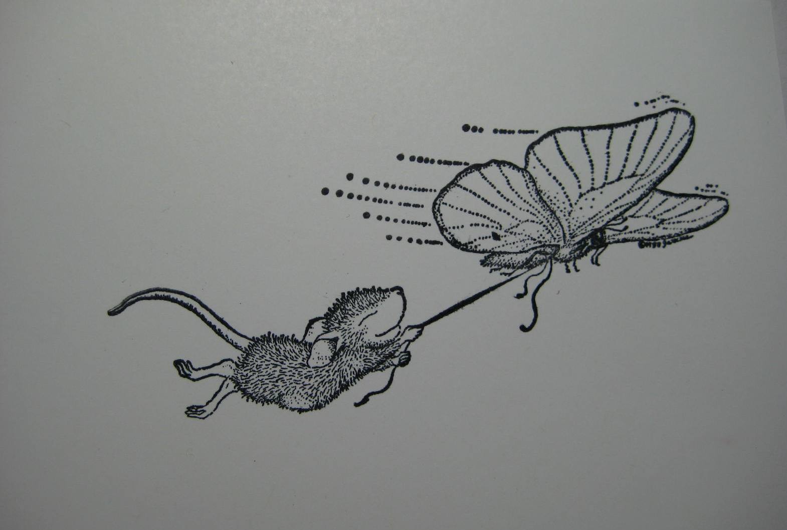 Mouse Playing Ink Ink-spirations: House Mouse Tutorial