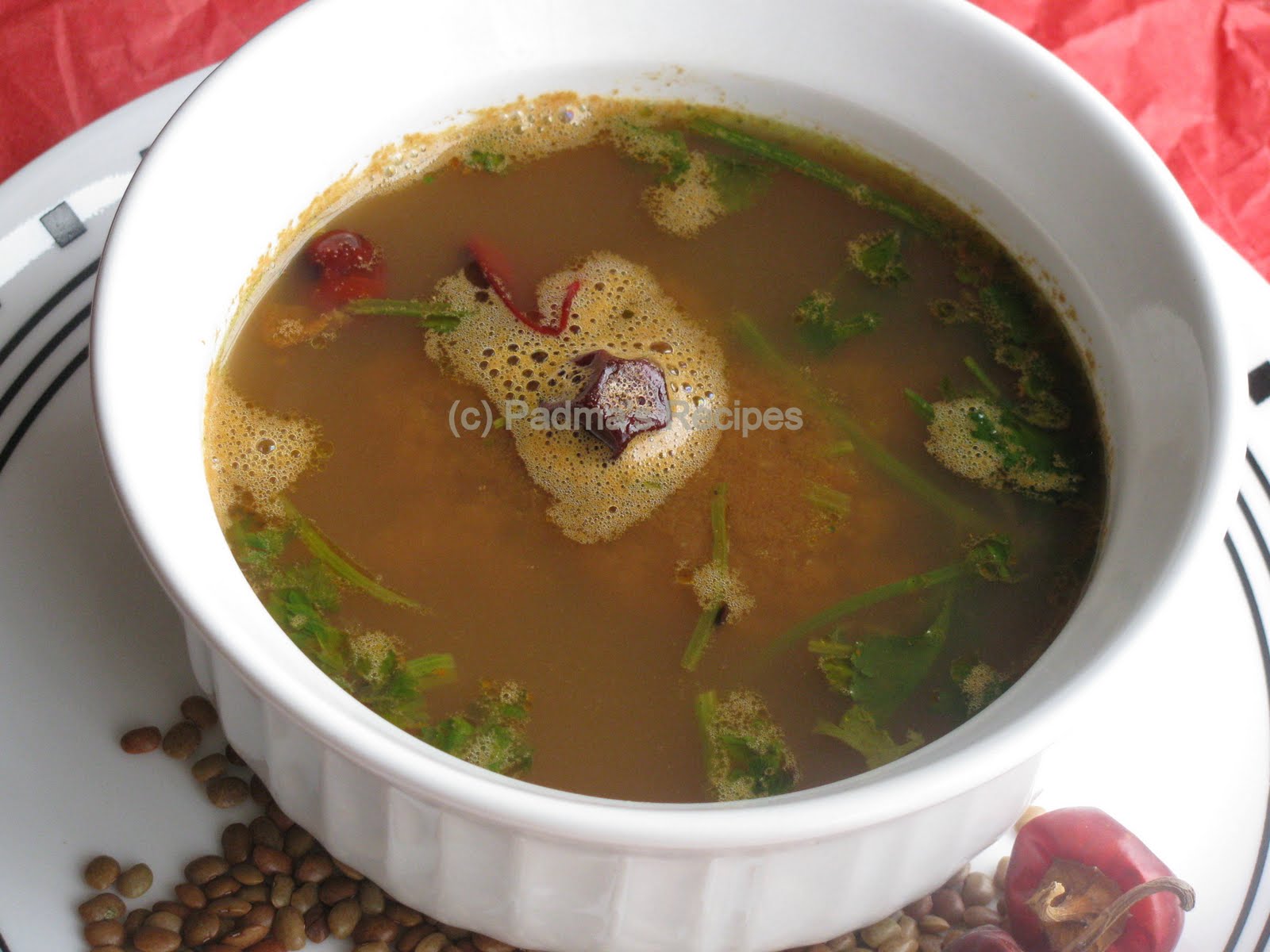 Padma's Recipes KOLLU /HORSEGRAM DHAL & RASAM