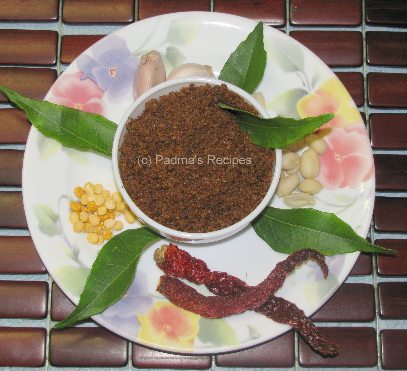 Padma's Recipes FLAX SEEDS POWDER / PODI Version 3