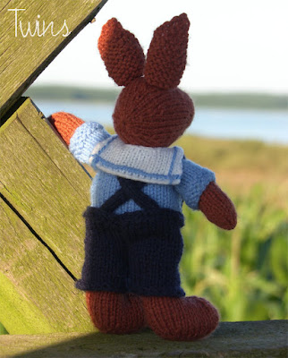 knitted bunny knitted rabbit knitted toy