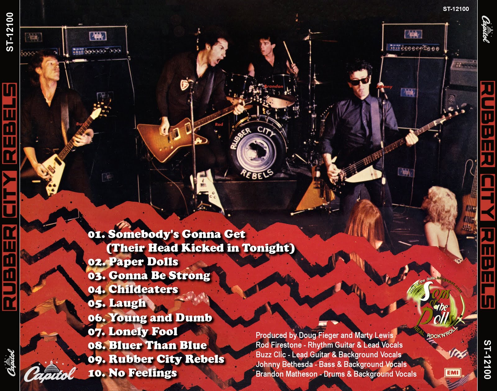 SONS OF THE DOLLS RUBBER CITY REBELS Rubber City Rebels