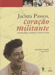 "Jacinta Passos, coração militante" agora também na Livraria Cultura!