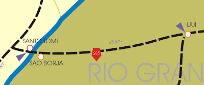 santo tome ijui mapa mapa santo tome ijui