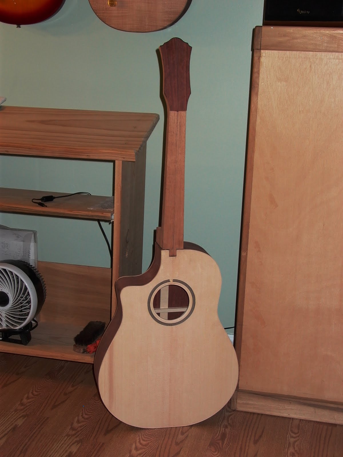 ThreeQuartersLeft Building an Acoustic Guitar neck