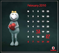 ZooZoo 2010 February Calendar
