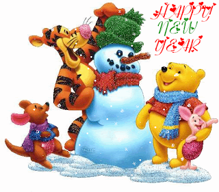 Happy New Year Pooh Wallpapers