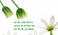 new year hindi greetings wallpaper